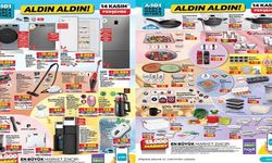 14 Kasım A101 Aktüel Kataloğu: İndirimli Ürünler ve Fiyat Listesi! A101'e bu hafta neler geliyor?