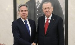 Cumhurbaşkanı Erdoğan, ABD Dışişleri Bakanı Blinken'ı kabul etti