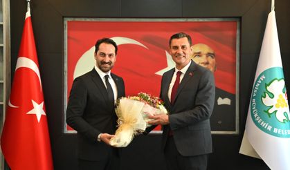 Arınç'tan CHP'li Manisa Büyükşehir Belediye Başkanı'na ziyaret
