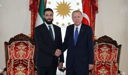Cumhurbaşkanı Erdoğan, Suriye Cumhurbaşkanı Şara ile görüştü