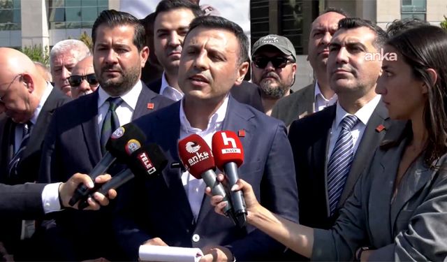 CHP İstanbul İl Başkanı Özgür Çelik'ten gözaltı görüntülerine tepki: "Nazi toplama kampı uygulamalarıyla adliyeye getirildiler"