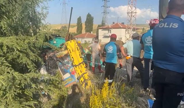 Ankara'da kanalizasyon çalışmasında göçük: Bir işçi hayatını kaybetti