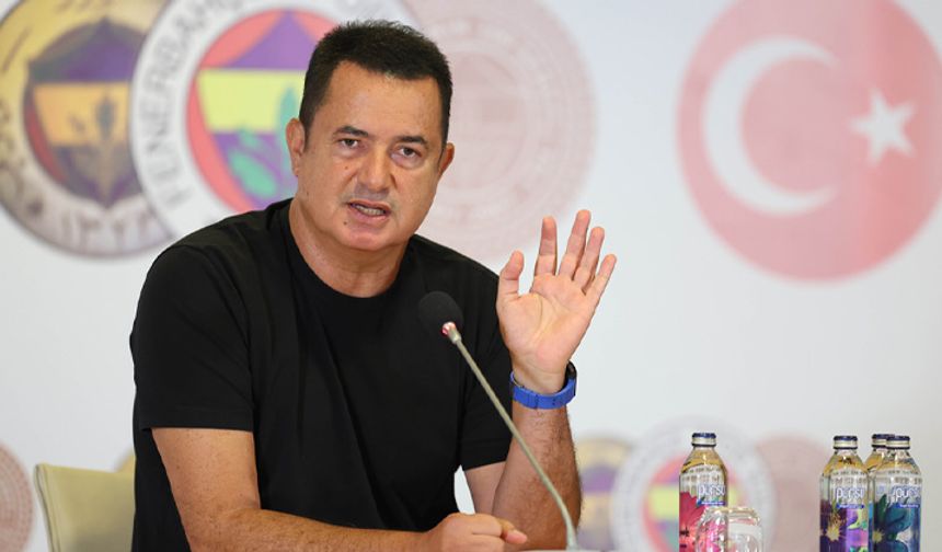 Acun Ilıcalı, Fenerbahçe Yönetim Kurulundan ayrıldı: Her şey Fenerbahçe içindi