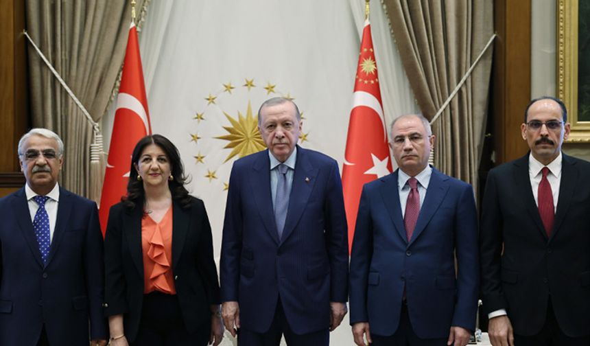 DEM Parti'den Cumhurbaşkanı Erdoğan ile görüşme sonrası açıklama